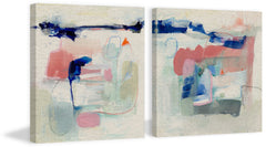 Odd Shapes II Diptych