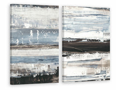 Icy Horizon III Diptych