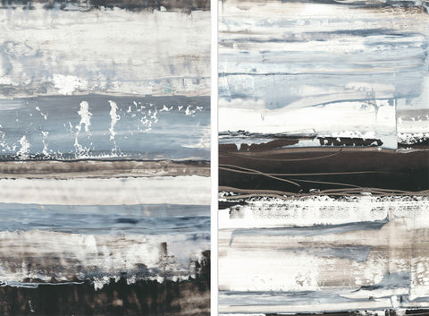 Icy Horizon III Diptych