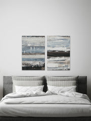 Icy Horizon III Diptych