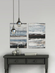 Icy Horizon III Diptych