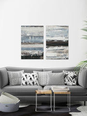 Icy Horizon III Diptych