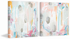 Interior Orbit V Diptych