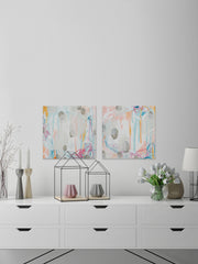 Interior Orbit V Diptych