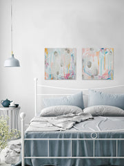 Interior Orbit V Diptych